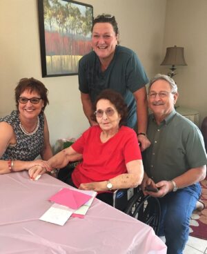 Dot-Marie Jones Instagram - Two years ago today my momma went to be with my dad. In heaven.🙏🏻❤️I miss her every day and still go to call her everyday. She was strong, smart, funny and spoke her mind!! I love that!  One of the best things she told me when I didn’t book a job after an audition was “well piss on em, you’ll get the next one”  I think of that every day and so many other things she said and did!! I miss and love you momma I know you and dad are catching up after 49 years apart. Call people that you love and who matter cause there are no do overs.  I called momma everyday and would go see her as much as I could. ❤️🙏🏻 #mommaeva