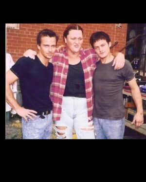Dot-Marie Jones Instagram - HAPPY ST. PATRICKS DAY FROM 8 YEAR OLD ME TO 58 YEAR OLD ME WITH A LIL BOON DOCK SAINTS IN THE MIDDLE🍀☘️ MAY YE ALL BE BLESSED WITH THE 🍀 LUCK 🍀 OF THE IRISH ☘️ #stpaddysday #cornbeefandcabbage #Irish #irishblessings☘  THE BOON DOCK PIC IS A SPECIAL ONE TODAY TO MY BOY NIK @hall_of_images_photography  CHECK OUT HIS PICS!!! STUNNING ! OK LOVE YALL!  BE HOME SOON BABY @bridgettcjones