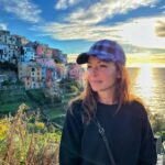 Dounia Coesens Instagram – Les cinq terres 🇮🇹