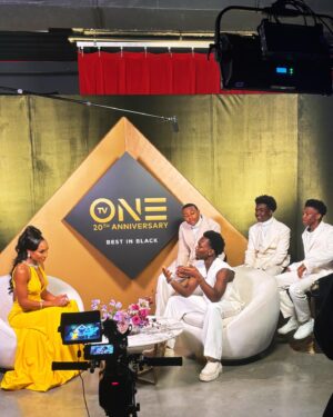 Dr. Contessa Metcalfe Instagram - These young men have taken the world by storm!!! @wanmorofficial congratulations on being the “present” and the “future” of music #UrbanOneHonors @tvonetv #BestInBlack