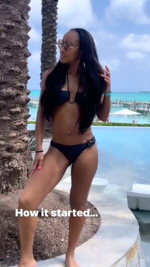 Dr. Contessa Metcalfe Instagram - @bahamarresorts one ‘lil ankle can’t hold down a true “G” 💪🏾
#IRebukeYouSatan
#DrContessa #HauteDoc #MetcalfeFamily #SpringBreak2024
👙 @gucci