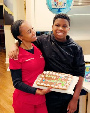 Dr. Contessa Metcalfe Instagram - Please help me wish a Happy 14th birthday to my #SonShine Landon! 

Is it wrong for me to tell him he can never ever ever ever leave me 😫😫 like EVER?! Well… he can leave, but I’m coming too!! 

#ijustlovehim ❤️❤️ #mommylove #OneandOnly
