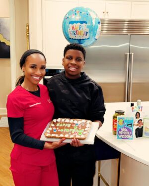 Dr. Contessa Metcalfe Instagram - Please help me wish a Happy 14th birthday to my #SonShine Landon! 

Is it wrong for me to tell him he can never ever ever ever leave me 😫😫 like EVER?! Well… he can leave, but I’m coming too!! 

#ijustlovehim ❤️❤️ #mommylove #OneandOnly