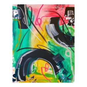 Drew Jacoby Instagram - The DISCO COLLECTION. Exclusively for @vintagechicagodesign (shop rivichauction.com) Swipe to view the whole series. These were so much fun to create. #disco #art #abstractart #originalart #fineart #acrylicpainting #paintings #paintingsdaily #womenartists #paintersofinstagram #helenfrankenthaler #willemdekooning #cytwombly #andywarhol #postmodernart #retro #midcenturymodern #homedecor #studio54 #thehustle #supertrouper #abbagold #chakakhan #saturdaynightfever #interiordesign #hangwithpamela