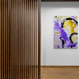 Drew Jacoby Instagram - PRINCE - 36x48 acrylic, oil pastel, charcoal on canvas.#art #prince #popart #purple #lilac #lavendar #yellow #originalart #abstractpainting #acrylicpainting #paintings #paintingoftheday #artforwardinteriors #homedecor #interiorescapism