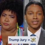 Dulcé Sloan Instagram - In this economy, you need steady work, and being on a Trump trial is the steadiest work. @joshjohnsoncomedy