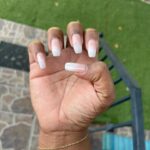 Dulcé Sloan Instagram - #latepost Ombré french manicure. Truly loving this and my @linkxlou bracelet. #ombre #dippowdernails #frenchmanicure #permanentjewelry