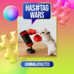 Dulcé Sloan Instagram - 🚨hashtag wars🚨 #AnimalAthletes go beast mode