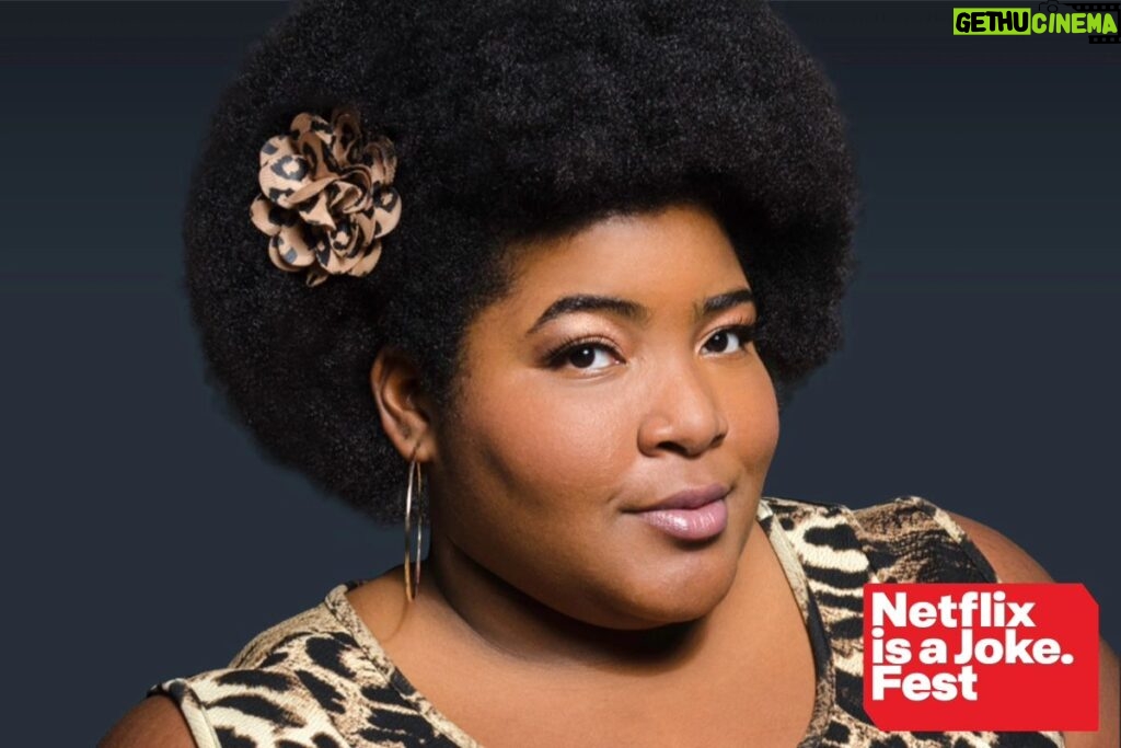 Dulcé Sloan Instagram - It's night 2 of The @netflixisajoke Fest at The Improv! @geoffreyatm in The Main Room @willburkart & @dulcesloan in The Lab are SOLD OUT! Get the last tickets for @mosesstorm Perfect Cult at 9:45 in The Main Room now at improv.com/hollywood #hollywoodimprov #netflixisajoke