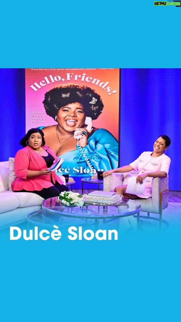 Dulcé Sloan Instagram - @dulcesloan put words on a page and wrote a book! She opens up about writing her memoir, “Hello Friends.”