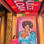 Dulcé Sloan Instagram - Last week was a whirlwind of press and blessings! @abcgma3 with @vladduthierscbs and @gayleking (she read my book and loved it! 😮) @abcgma3 with @demarcomorgan trying my best to make @michaelstrahan jealous (didn’t work 🥺 lol) and my book signing in @bnclarendon where @aminahimani blessed me with her presence! Dress 1: @eloquii Dress 2: @torrid Thank you for all the love!