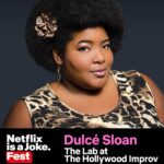 Dulcé Sloan Instagram – Friends! It’s a Valentine’s Day Miracle! Ya girl is doing a show at the @netflixisajoke festival. I’m so excited! Come thru and see ya girl!