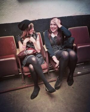 Dylan Meyer Instagram - My dearest Maggie, I hate the cropping feature on bulk instagram posts, but I love you more than anything. This is now 13 birthdays I’ve seen you through and I can say from the front row seat where I’m sitting that you’re only getting finer every year. More impressive, confident, capable, compassionate and hot. I’ve watched every person that’s ever met you instantly fall in love, as a friend, wife-they-can’t-have, or producer and I’m consistently smug that I get to hitch my horse to your radically cool wagon. I can’t believe we get to make art together pinch me i must be dreaming we’re just a couple of dingbats what are they thinking anywayyyyy Happy birthday my dearest bud: you are a shooting star. A once in a lifetime meteoric event for me!!!! Can’t wait to hotbox golf carts until we are seriously old and have gotten way weird. DESTROYERS4EVA. #blewit
