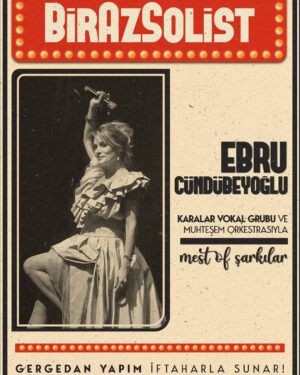 Ebru Cündübeyoğlu Instagram - 30 yılı biriktirdiğim meslek hayatımda beni belki seyrettiniz,izlediniz,
belki dinlediniz, çokça güldünüz, güldük, okudunuz, belki bir filmin sahnesinde ,tiyatro oyununda , şiirimde yada romanımın  sayfalarından birinde bir göz yaşında buluştuk sizinle 
yada gözünüz bir yerden ısırdı, soyadımı öğrenmeden o bulmacalar tamamlanmadı :)….
Veee işteeee şimdi  sıra geldi birlikte eğlenmeye 💃🏼 hadi ilk fırsatta görüşmek dileğiyle 😉