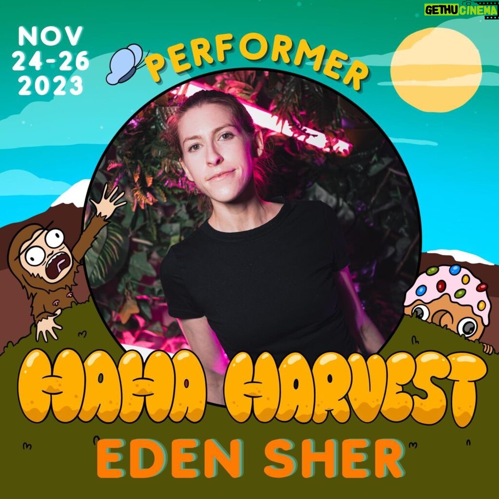 Eden Sher Instagram - Hey PORTLAND, OR!! See you in November!!!!! Watch bio 4 tix to come 😏 #hahaharvestfest #iwasonasitcom