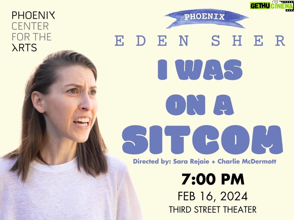 Eden Sher Instagram - 📣PHOENIX & AUSTIN📣 you’re gonna love this show more than my kids love staring out the window in complete silence!!! Tix tix tix in bio bio bio