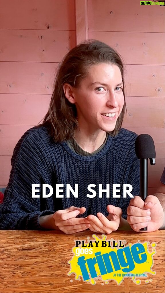 Eden Sher Instagram - Former “The Middle” star, @eden_sher, premiered her show “I Was on a Sitcom” at @gildedballoon at this year’s @edfringe. Click the link in our bio to watch her full interview with #Playbill’s @jeffviz.