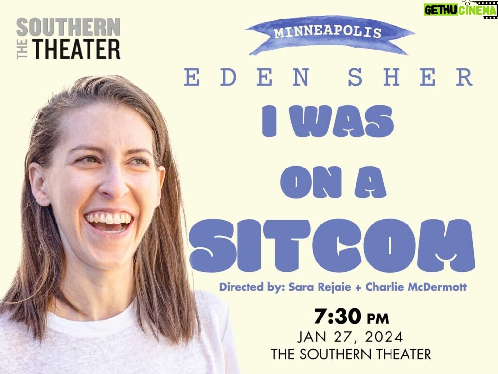 Eden Sher Instagram - 📣 CHICAGO📣 📣HOUSTON📣 📣MADISON📣 📣MINNEAPOLIS📣 Got some fun new dates for #iwasonasitcom to share, pls swipe to see when I shall be visiting you!!! Links in bio as always & lots more cities coming soon!!
