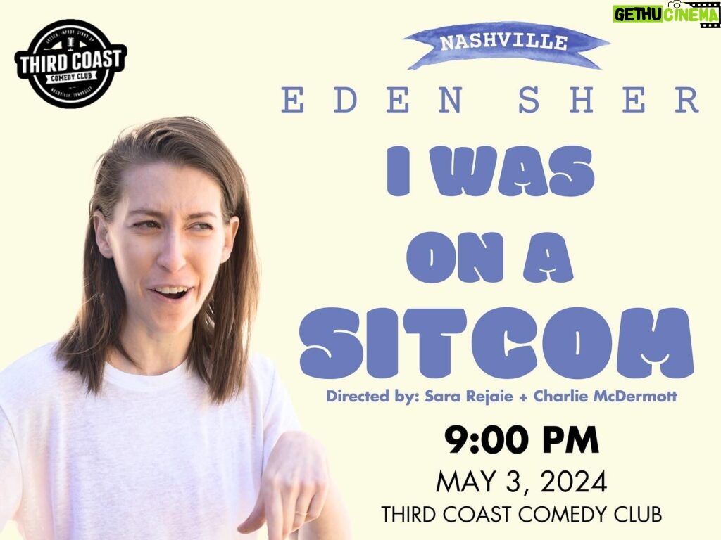 Eden Sher Instagram - 📣 NASHVILLE & PHILLY 📣 2 more cities & added a special late Seattle show bc the 7pm SOLD OUT! Can’t wait to see y’all out there 2024 is RIGHT AROUND THE CORNER!!!! Tix at edensherlive.com (link in bio obv) #iwasonasitcom