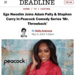 Ego Nwodim Instagram - It has come to my attention ‼️‼️‼️ We bout to have a ball! 🏀🪩🕺