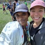 Ego Nwodim Instagram - I never thought I’d say this, but…I ran a half marathon!!!! On Sunday. In Brooklyn. And I ran it in less time than I’d hoped to 🙏🏾🥰 What a ride (I WISH it was a damn ride)! I’ve never been a runner, except that one time I spur of the moment raced Gary Richardson at 2 am at an SNL after party in heels and smoked him (last slide 😮‍💨). I’m so very grateful to my coach @kimberly.yee_ who was the perfect dreamy combo of soothing and challenging, and trained me over the last 7 weeks while I worked and traveled and got sick and injured and everything in between. She even ran the last 4 miles with me like a lil angel. My good sis @ashleighcrystal said I wouldn’t do it unless there was cake waiting for me at the finish line, “…and I took that personally.” 13.1 miles and there was no cake waiting for me at the finish line BUT my favorite song of all time “Salt Shaker” by the Ying Yang Twins happened to be playing as I crossed and that felt just as special ✨🤌🏾 I have the best friends who rooted for me, brought safety pins for my bib to me at 6 am, sent cupcakes and flowers, and offered an abundance of love. I did it and pretty sure I won’t be doing it again! To all the runners out there, yall crazy for that!!! 😘❤️