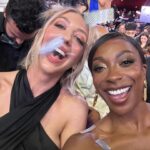 Ego Nwodim Instagram - 2023 is the year I got to play sports gworl with my favorite sports gworl and present Lionel Messi with an award at the ESPYS. Very cool!!!!
