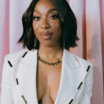 Ego Nwodim Instagram - thank you @latimes and @tgreiving for such a fun profile!! Out in print and on computers everywhere! Link in bio if you wanna read and photo #4 here if you wanna see me looking back to ensure the 🎂🍰🧁 are, in fact, caking. hair by @hair4kicks 🗣️ makeup by @cherishbrookehill 🗣️ styling by @shannonlstokes via @gabrielahearst photos by @kbillions 🖤🖤🖤