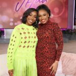 Ego Nwodim Instagram - on the @jenniferhudsonshow today having a damn gooodt time!!! lemme know if ya tune in ya?! ok love you bye 🫶🏾🥰💖 and shoutout to an amazing squad who brought ENERGY ✨ & made ya girl look/feel roight 👌🏾🙏🏾😘 ok love you bye forreal this time!! Hair: @hair4kicks Makeup: @cherishbrookehill Styling: @shannonlstokes Blessings: God