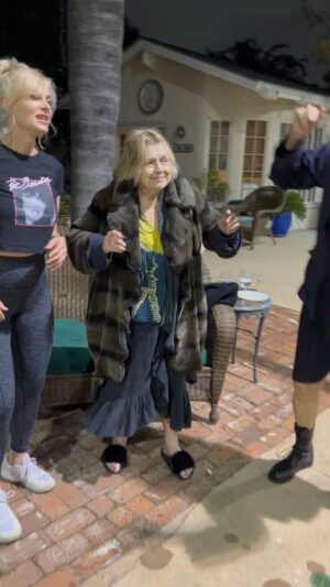 Eileen Davidson Van Patten Instagram - My incredible mother in law Pat Van Patten! Ex broadway dancer schooling us girls at 92! Love these fantastic women! @nancyvalenofficial @wenwinky video credit: @imbetsyrussell ❤️