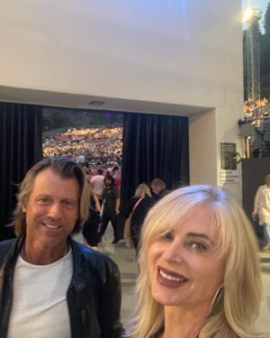 Eileen Davidson Van Patten Instagram - Wow @vanmorrisonofficial was absolutely incredible at @greek_theatre what a genius! The band was insanely talented. Fantastic night!