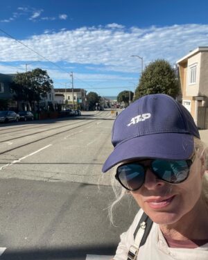 Eileen Davidson Van Patten Instagram - Roadtrippin to San Francisco to look at colleges with @vince_van_patten and @jessemaroorox Stopping in Cambria to visit my mom's grave. So many memories and new ones made. ❤️❤️