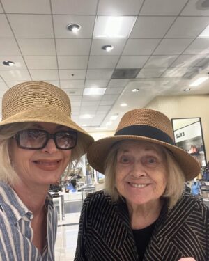Eileen Davidson Van Patten Instagram - Shopping and lunch with the loveliest MIL! ❤️❤️❤️