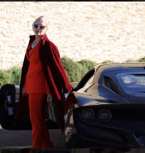 Eileen Davidson Van Patten Instagram - Christmas movie alert! Holiday in the Vineyards December 13 on @Netflix I'm so happy I didn't crash the Ferrari!!