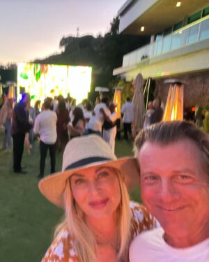 Eileen Davidson Van Patten Instagram - Fun party last night at @rafilounge in Malibu!