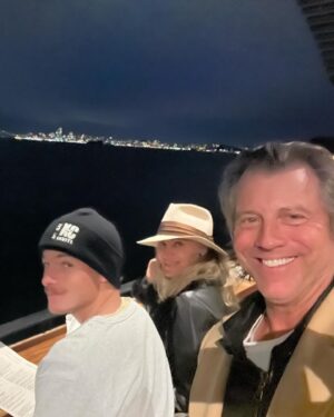 Eileen Davidson Van Patten Instagram - Roadtrippin to San Francisco to look at colleges with @vince_van_patten and @jessemaroorox Stopping in Cambria to visit my mom's grave. So many memories and new ones made. ❤️❤️