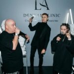 Ekaterina Kokorina Instagram - @stomatolog_artur поздравляем тебя с открытием клиники @la_dentclinic 🤘🏽 теперь наши улыбки в надежных руках!!! Жди, скоро будем 🤩