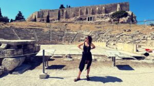 Ekin Türkmen Instagram - θέατρο Διόνυσος 
théatro Diónysos