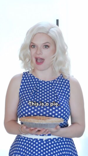 Elaine Carroll Instagram - it’s your neighbor reese witherspoon 🥧
(shot   edited by @samreich) 
.
#sketchcomedy #funny #impressions #celebrity #reesewitherspoon