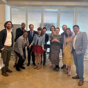 Elaine Carroll Instagram - Today is my birthday, and I can’t imagine a better gift than having spent the last month making #remotemovie with such kind, talented, legendary people while also laughing my butt off. It was the most fun I’ve had in years — so much so that I had to reinstall this app and tell everyone. This town can make you feel like a small fish in a (toxic) pond, but this project made me feel like the world’s luckiest lobster. 🦞 #sixmoviesandaseason