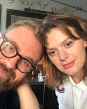 Elaine Carroll Instagram - the lighting was good so I said hey will you look at my phone real quick