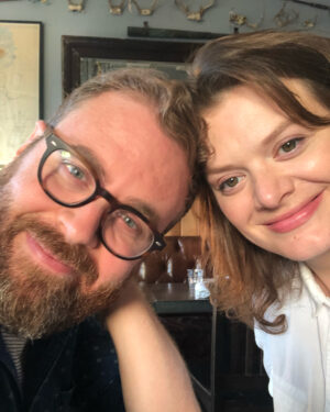 Elaine Carroll Instagram - the lighting was good so I said hey will you look at my phone real quick