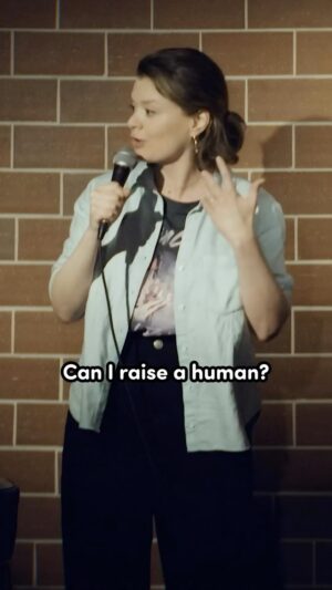 Elaine Carroll Instagram - 🎤 on not having kids 
.
#standup #comedy #funny #parenting #children #childfree
