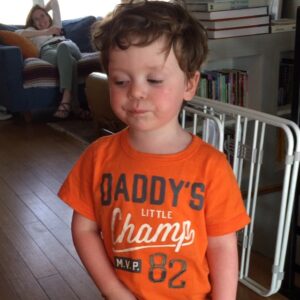 Elaine Carroll Instagram - Remy counting and singing. Please hire this kid for all of your "Oliver!" reboots.