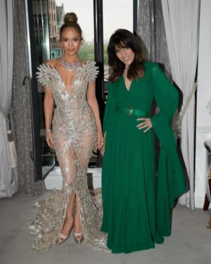 Elaine Goldsmith-Thomas Instagram - … and for a night we were all sleeping beauties.  Thank you @jlo @voguemagazine #annawintour #metgala2024 for a most magical evening