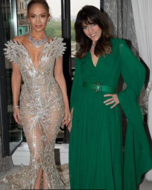 Elaine Goldsmith-Thomas Instagram - … and for a night we were all sleeping beauties.  Thank you @jlo @voguemagazine #annawintour #metgala2024 for a most magical evening