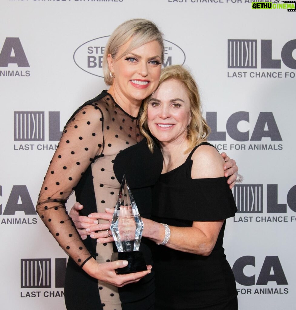 Elaine Hendrix Instagram - It was my deepest honor to receive the 2022 Celebrity Activist Award from @lc4a. Anyone who knows me knows animals are my life. I fight for their voices, their respect and their lives ever single day. They are so worthy of our attention. I AM AN ANIMAL RIGHTS ACTIVIST. So many of my beautiful, amazing friends came out and I didn’t take pictures. It was an emotional, overwhelming evening for me. But I love them all dearly. Photos by; @frncscamaria • Amanda Edwards • John Collazos; Dress: @stellamccartney (via @arinburke); Hair: @dvohair