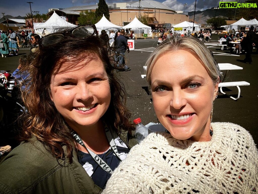 Elaine Hendrix Instagram - Gathering of Nations 2023 @gatheringofnations 1. Teepee Village 2. Ojibway friends 3. Royalty 4. Chickasaw friend 5. Crown 6. Santo Domingo Pueblo friend 7. Main grounds 8. Menominee friends (and Junior Grass Dance Competitor) 9. Miss Indian World 2022 Tashina Red Hawk 10. Drumming & singing #gatheringofnations #powwow #ojibway #chickasaw #santodomingopueblo #minominee #teepee #village #grassdancer #friends #drumming #singing #royalty #crown #missindianworld #albuquerque #newmexico #nativeamericans #nations #grateful