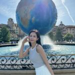 Elaine Ho Instagram - 迪士尼的風🌬️ #tokyo #tokyodisneysea #disney