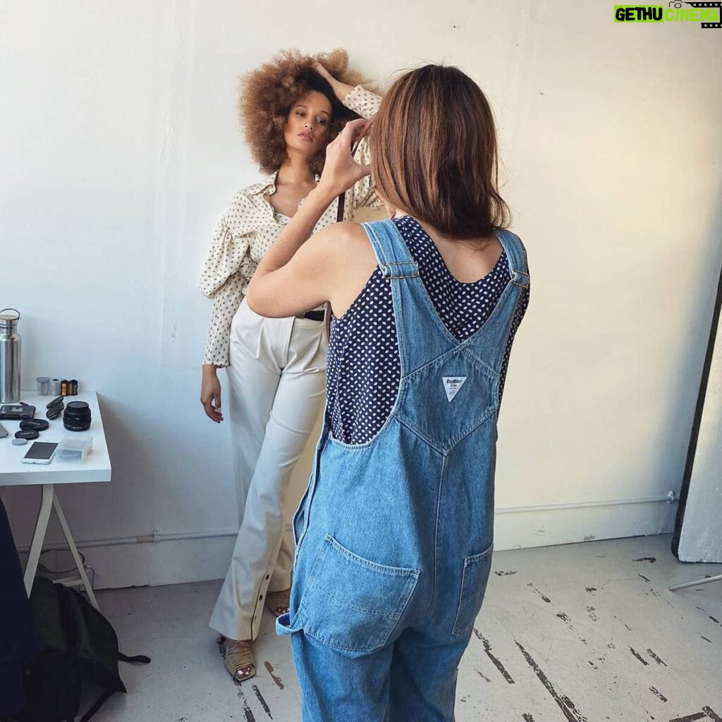 Elarica Johnson Instagram - BTS📸 @thefallmag X @erikacavallini_official