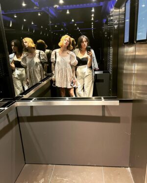Eleanor Matsuura Instagram - Life in an elevator